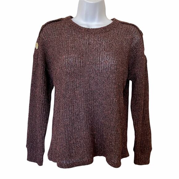 L.I.F.E. Lightweight Long Sleeve Pullover Knit Sweater Size Small - Picture 1 of 9